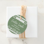 セージ緑Cielitoリンドタラベラメキシコベビーショウ フェイバータグ (インサイチュ)