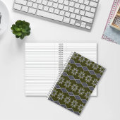 セージ葉状フローラ八角形と対角線 ノートブック