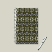 セージ葉状フローラ八角形と対角線 ノートブック