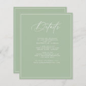 セージ詳細カード (正面/裏面)