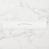 セージ間抜けグリーンガチョウ ペットボトルラベル (シングルラベル)