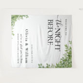 セージ離れグ・グリーン結婚ズ タペストリー (正面(横))