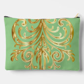 セージ、クリスマスプレゼント機関®大 アクセサリーポーチ (裏面)