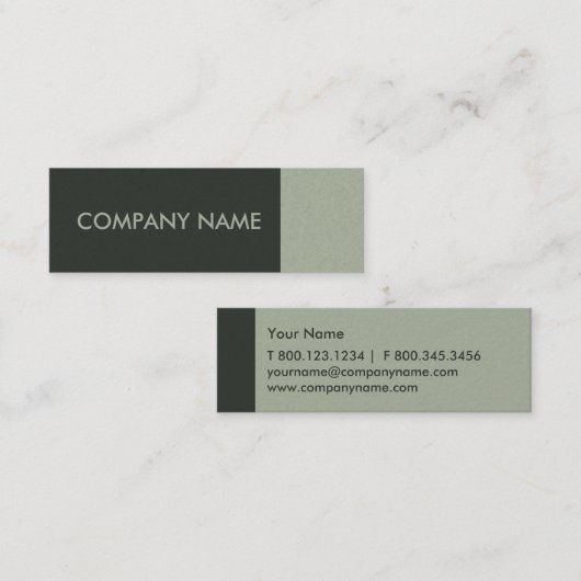 セージ・グリモダンーン スキニー名刺 (正面/裏面)