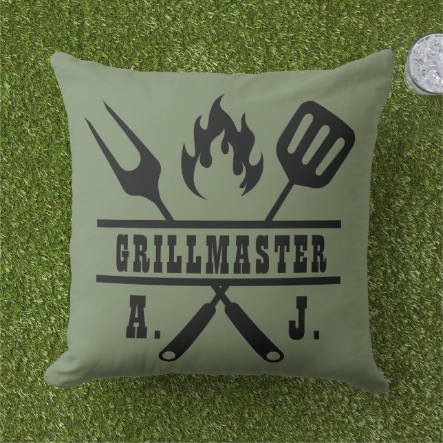 セージ・グリルマスター器具 アウトドアクッション (芝生)