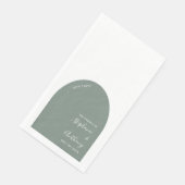 セージ・グリーンとホワイト・アー結婚チの (コーナー)