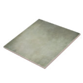 セージ・グリーンフェイク素朴 タイル (側面)