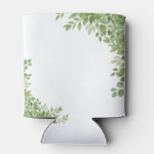 セージ・グリーン離れユーカリ・グ結婚レナリー 缶クーラー (裏面)