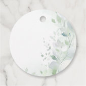 セージ・グリーン・ボウ・バプテスマ フェイバータグ (裏面)