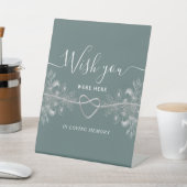 セージ・グリーン・メモリアル 台座サイン (インサイチュ)