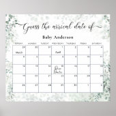 セージ・グリーン・ユーカリ期限を推測 ポスター (正面)