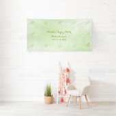 セージ・スターライト・ベイビー・ボーイ・ブリス ストーク特別配達 横断幕 (インサイチュ)