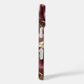 セージ ピンク 大理石 スマホケース ゴールド ラグジュアリー Case-Mate iPhoneケース (裏面 / 右)