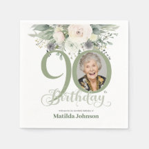 セージ フラワー 写真 90歳の誕生日