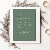 セージ&プラムフェスティバルツリーズクリスマスパーティー 招待状