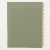 セージ プランナー手帳 (裏面)