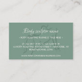 セージ ボディ・スカルプティング・コントゥアリングスパ 名刺 (裏面)