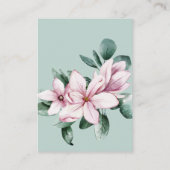 セージ |マグノリア結婚ズホテル詳細アコモデーション エンクロージャーカード (裏面)