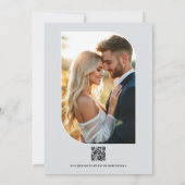 セージ+ミント+オーシャンティール+アイスブルーベルの結婚式 招待状 (裏面)