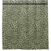 セージ・レパード シャワーカーテン (正面)