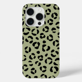 セージ・レパード iPhone 15 PROケース