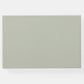 セージ&赤面牡丹フローラゲストブック ゲストブック (裏面)