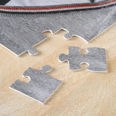 セーターおよび帽子の犬 ジグソーパズル (側面)