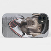 セーターおよび帽子の犬 Case-Mate iPhoneケース (裏面(横))