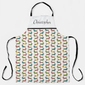 セーターのダッシュンズ エプロン (正面)