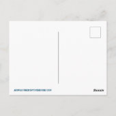 セーターのバードアートでお洒落判断ピト ポストカード (裏面)