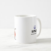 セーターのペンギン コーヒーマグカップ (正面右)