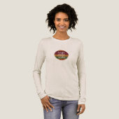 セーターの季節が来るといい天気 Knitte Tシャツ (正面全体)