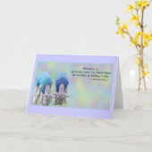 セーターの定義 カード (黄色い花)