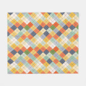 セーターの背景2 フリースブランケット (正面(横))