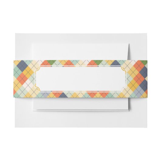 セーターの背景2 招待状ベリーバンド (正面例)