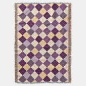 セーターの背景 スローブランケット (正面縦)