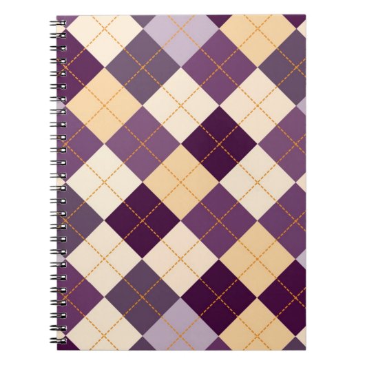 セーターの背景 ノートブック (正面)