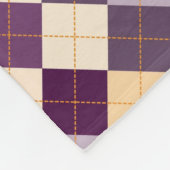 セーターの背景 フリースブランケット (角)