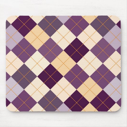 セーターの背景 マウスパッド (正面)