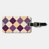 セーターの背景 ラゲッジタグ (正面横)