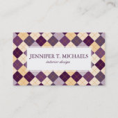 セーターの背景 名刺 (正面)