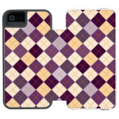 セーターの背景 INCIPIO iPhoneウォレットケース (フォリオ Open)