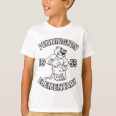 セーターの輪郭のヒョウ Tシャツ (正面)