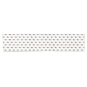 セーターを着たクリスマス七面鳥 ショートテーブルランナー (横)