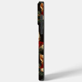 セーターを着てクリスマスの木で歌う子猫 Case-Mate iPhoneケース (裏面 / 左)