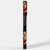 セーターを着てクリスマスの木で歌う子猫 Case-Mate iPhoneケース (裏面 / 右)