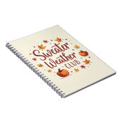 セーターウェザークラブ ノートブック (右側)