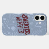 セーターウェザーコージー秋 Case-Mate iPhoneケース (裏面 (横))