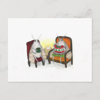 セーターウェザーホリデーカード ポストカード