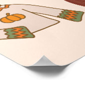 セーターウェザー秋テーマポスター ポスター (角)